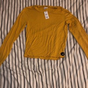tillys mustard yellow long sleeve